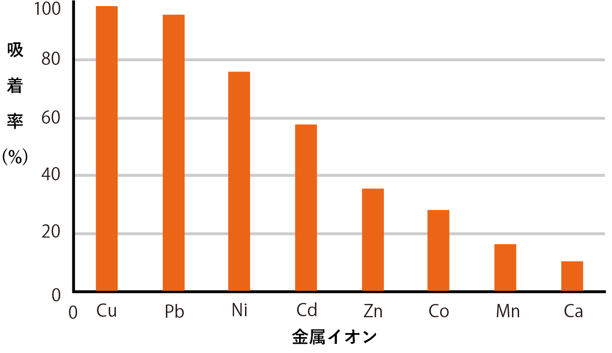 選択吸着性